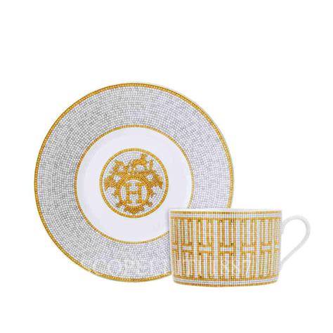 hermes cup saucer|Hermes cup and saucer set.